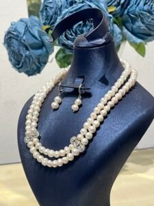 colier double fils djouher