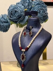 duo djouher motif en argent et bronze