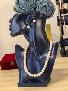 Duo simple grande perle de djouher